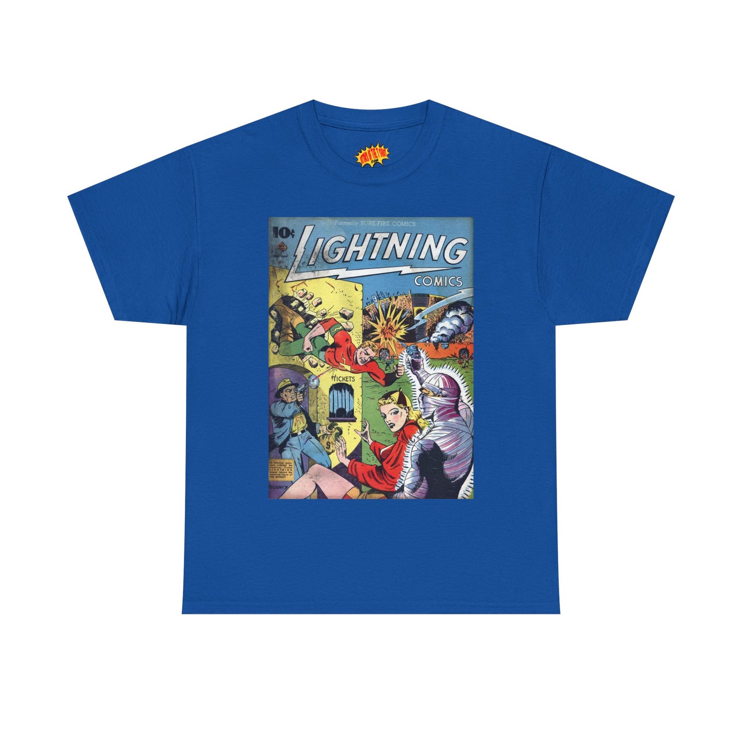 Lightning Comics February Comic Tee Shirt *Multiple Colors*