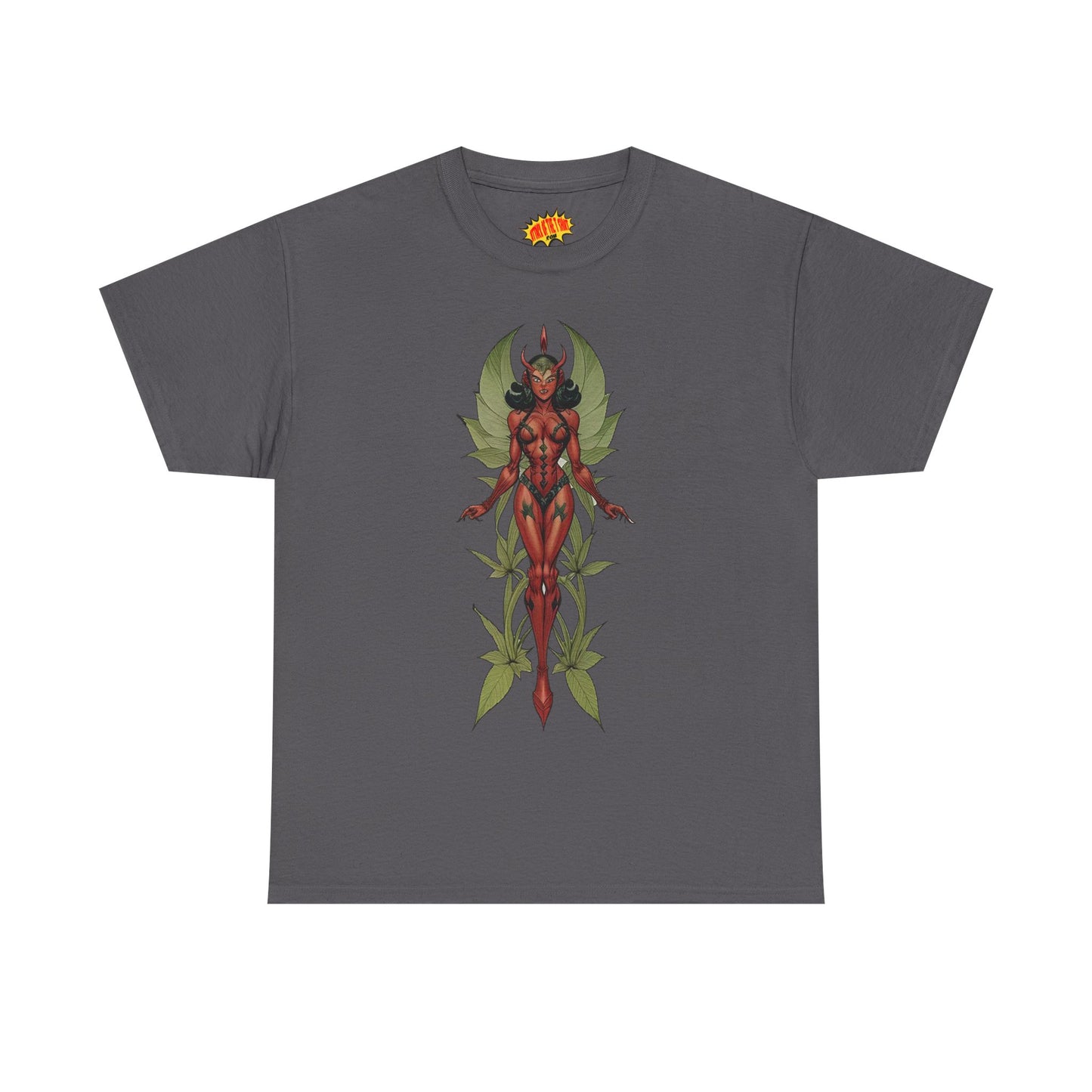 Flower Succubus Woman Fantasy Nature T-Shirt *Multiple Colors*