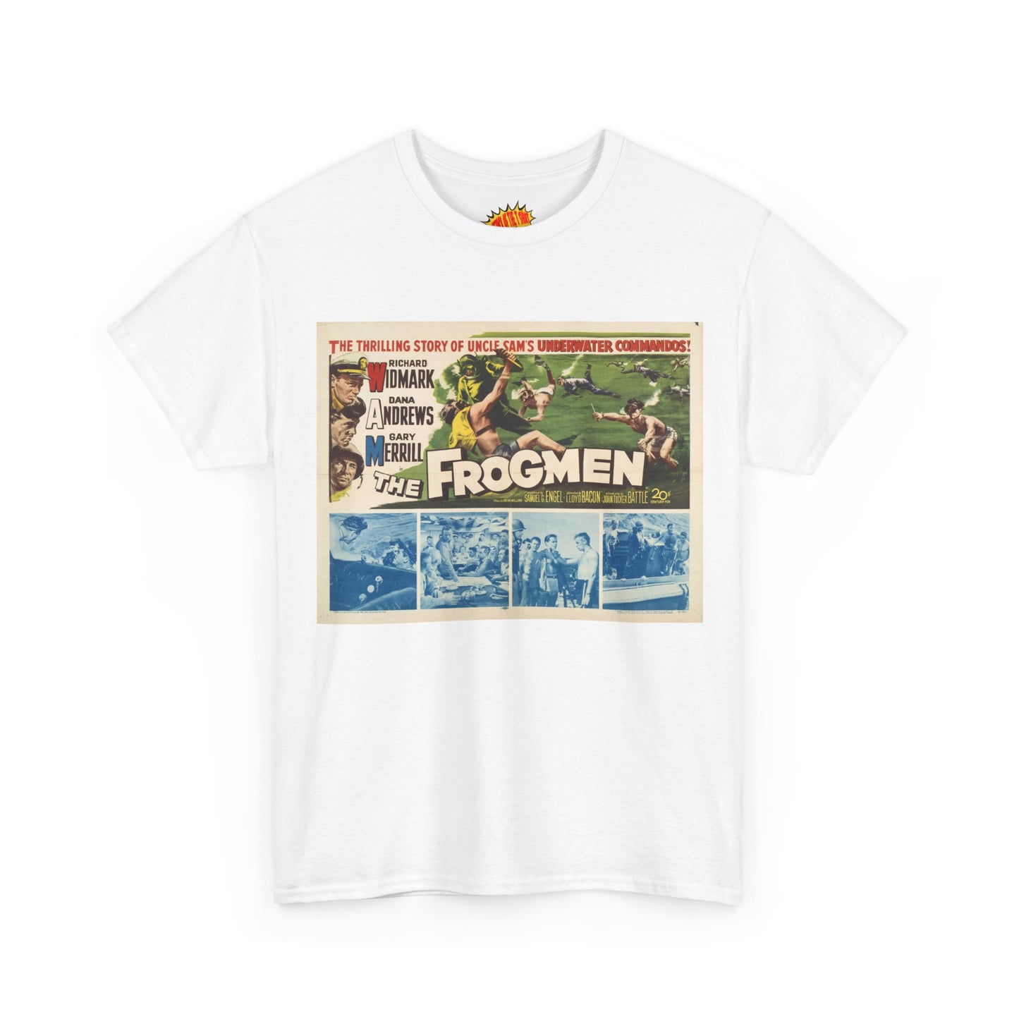 The Frogmen Movie Poster T-Shirt *Multiple Colors*