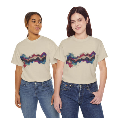 Nebula Space Art Graphic Tee Shirt