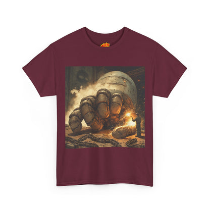 Anime Factory Welder w/Robot Mech Hand T-Shirt