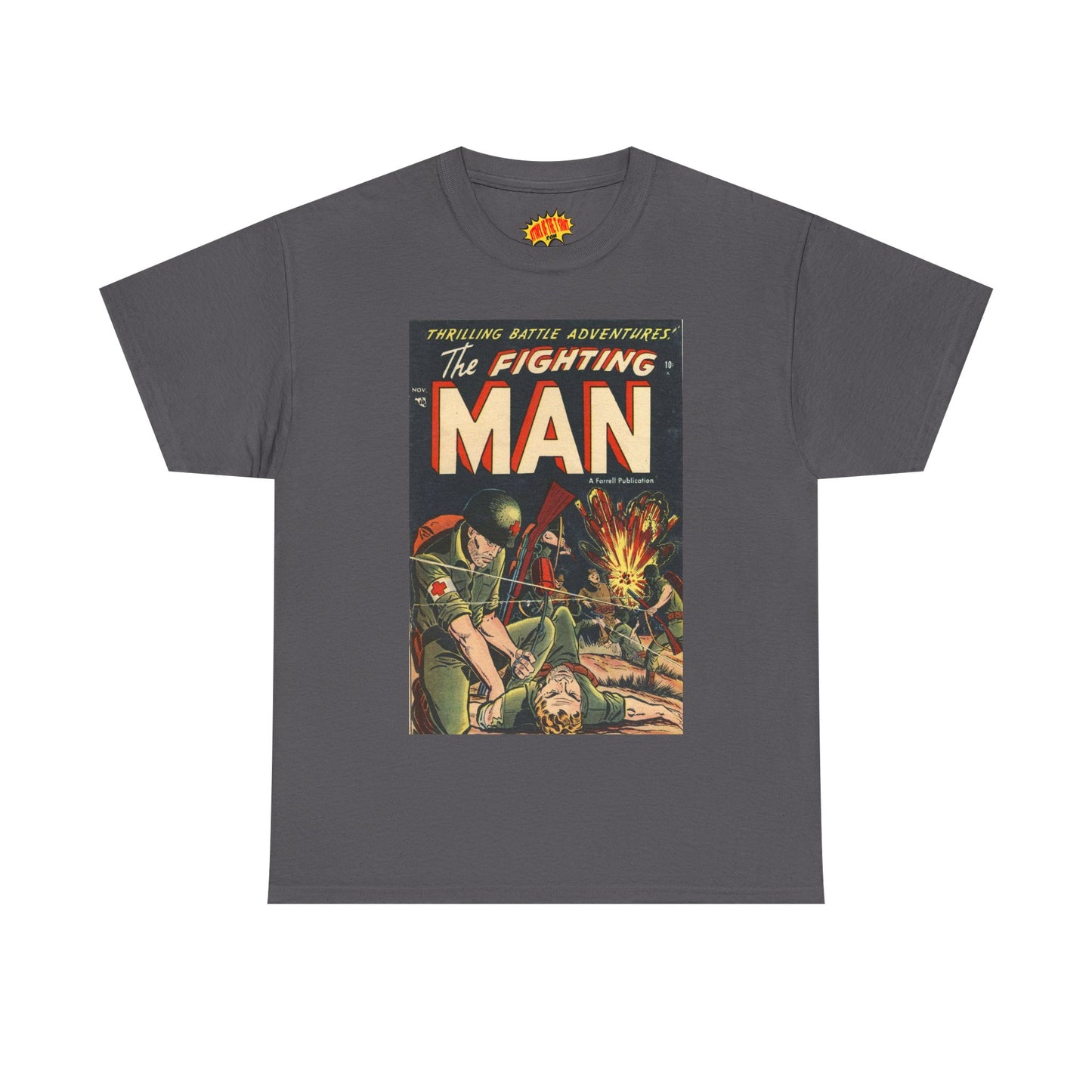 The Fighting Man November Comic Tee Shirt *Multiple Colors*