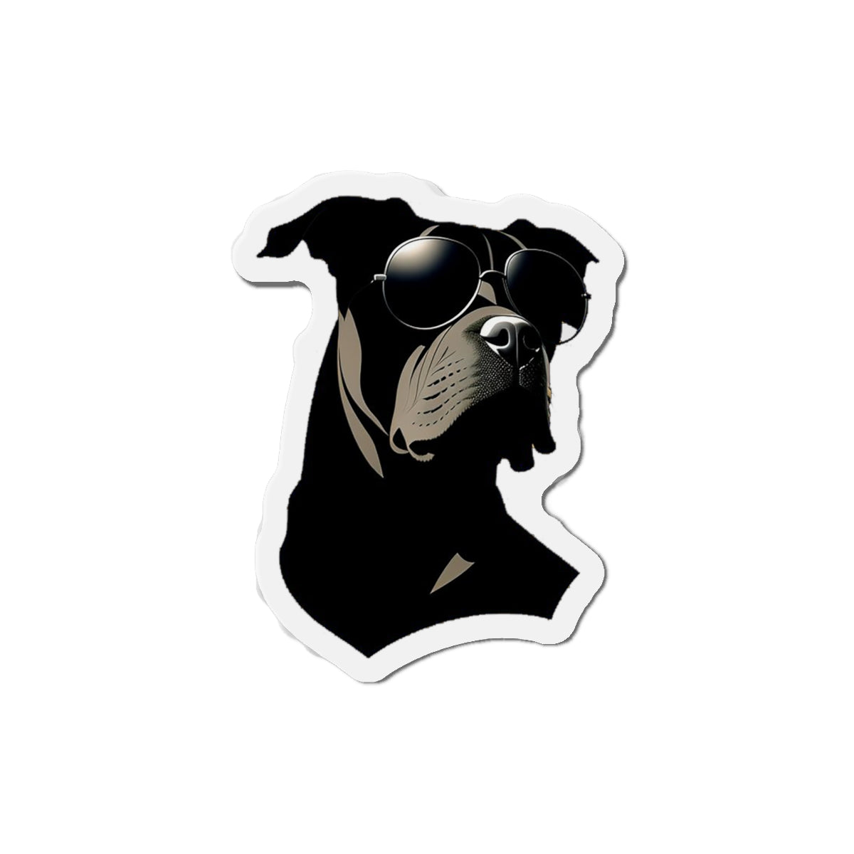 Dog with Sunglasses Magnets