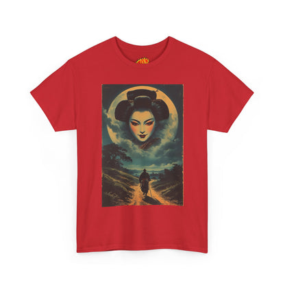 Walking Samurai w/Geisha Moon T-Shirt
