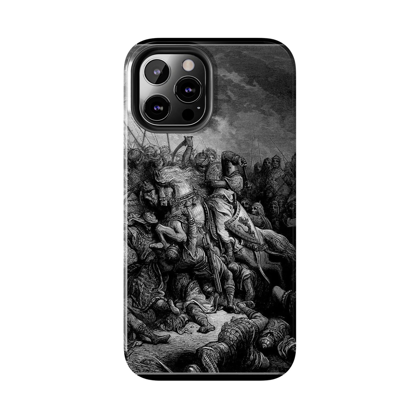 Richard and Saladin by Gustave Dore iPhone Case *Many Sizes Available*