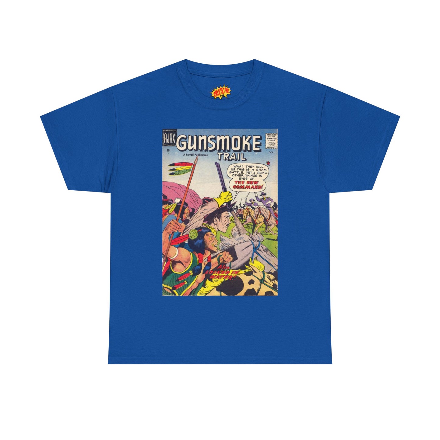 Gunsmoke Trail October Comic Tee Shirt *Multiple Colors*