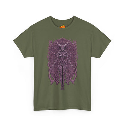 Violet Dryad Heavy Cotton Forest Dweller Tee Shirt