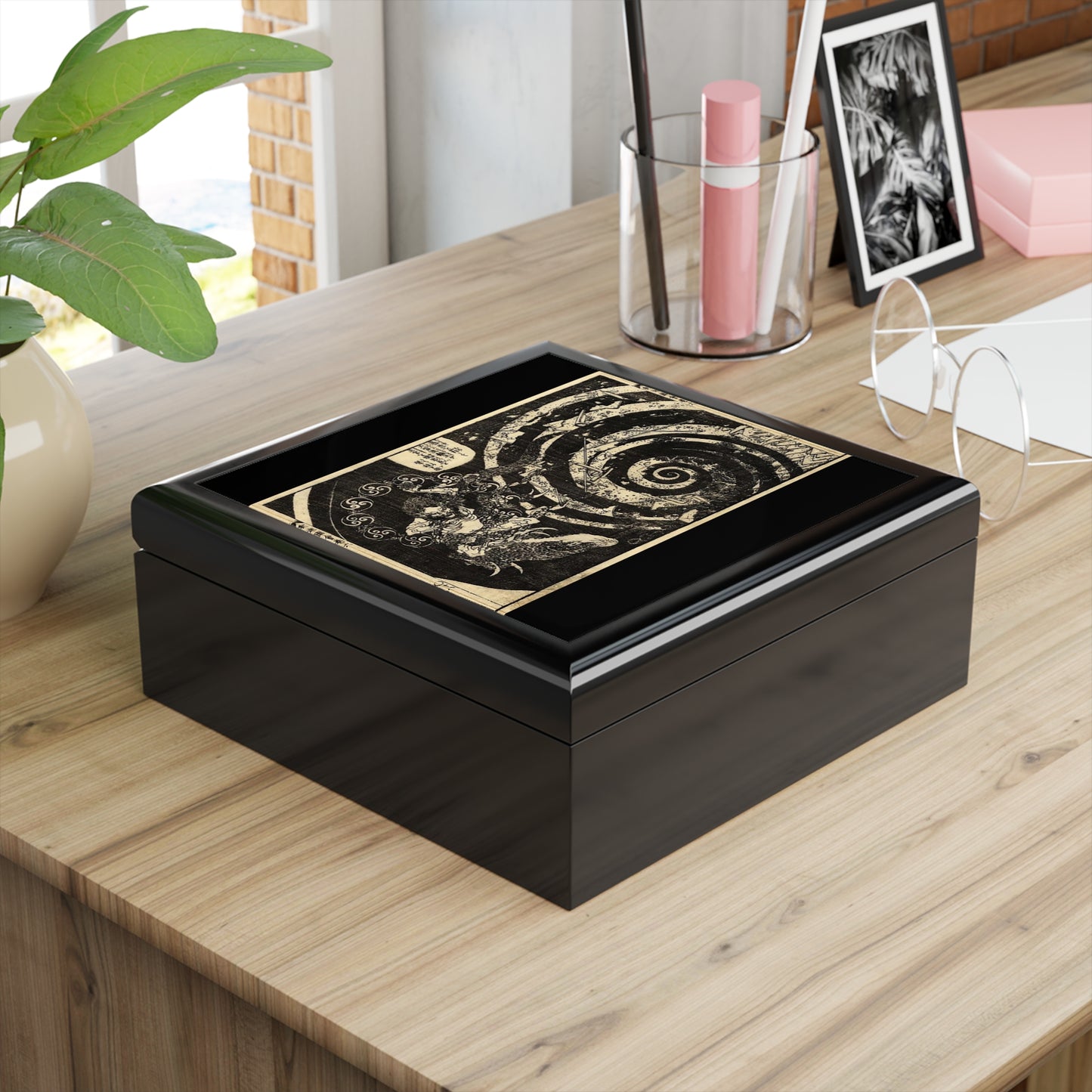 Hokusai Jewelry Box