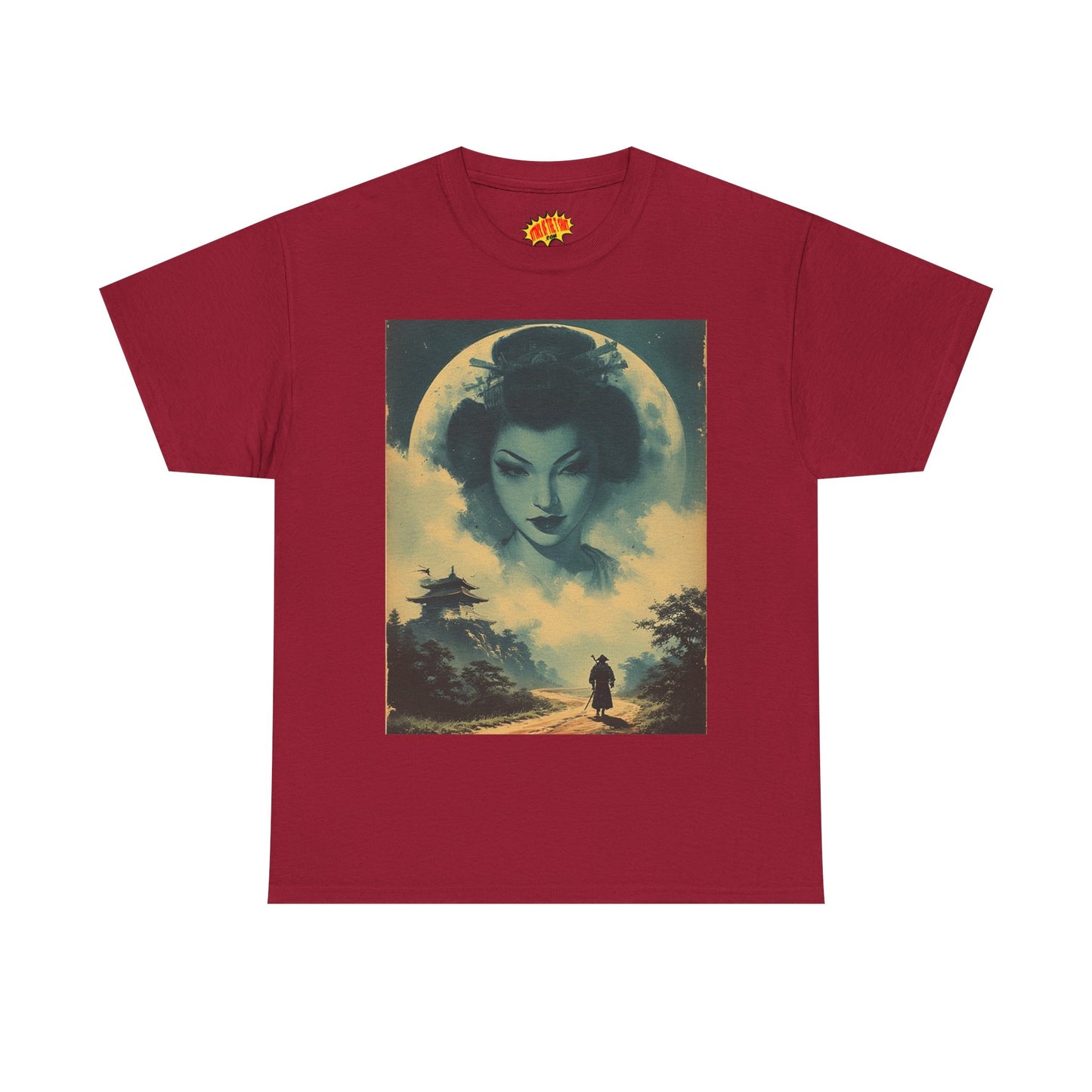 Traveller w/Full Moon Sky Woman T-Shirt *Multiple Colors*