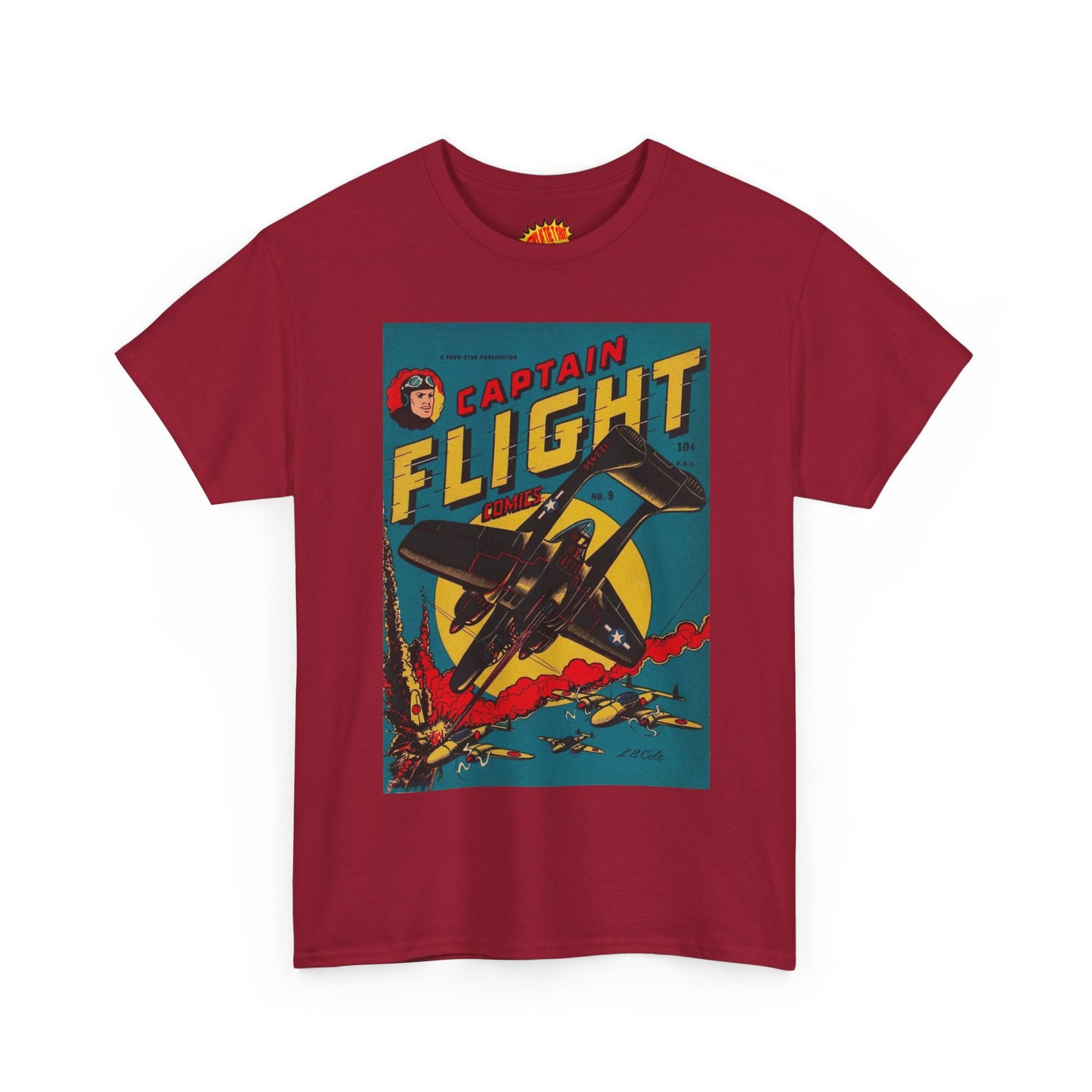 Captain Flight No. 9 Comic Tee Shirt *Multiple Colors*