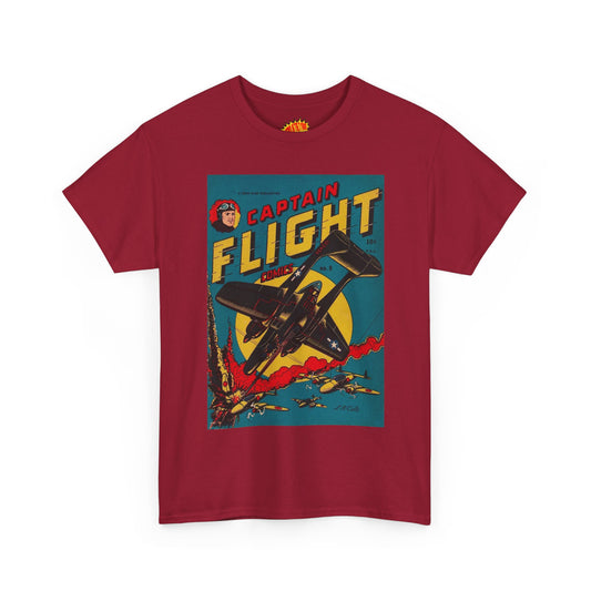 Captain Flight No. 9 Comic Tee Shirt *Multiple Colors*