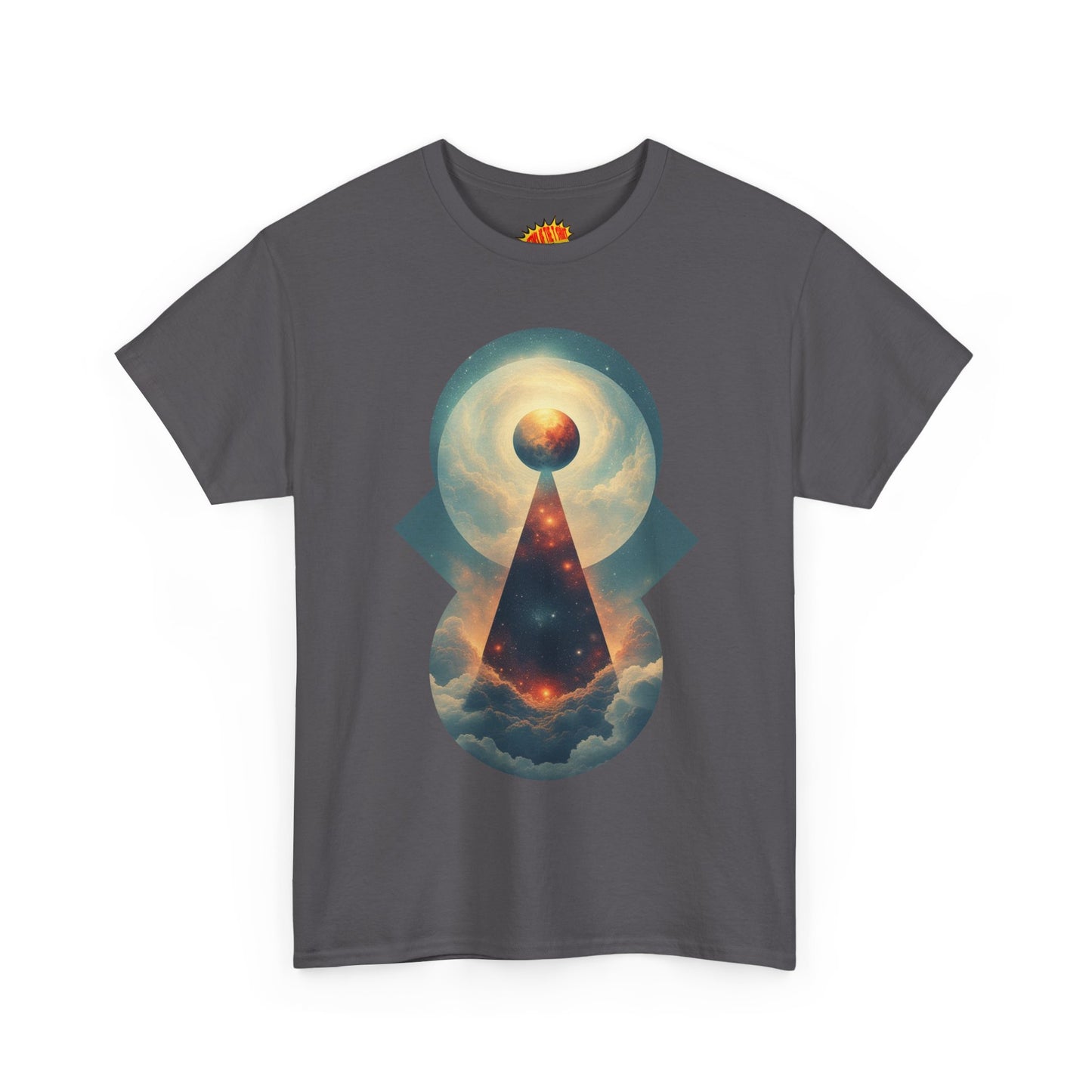 Geometric Galaxy Graphic Space Art Tee Shirt *Multiple Colors*