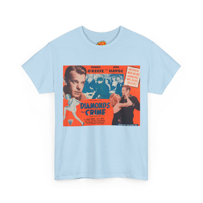 Diamonds and Crime Movie Poster T-Shirt