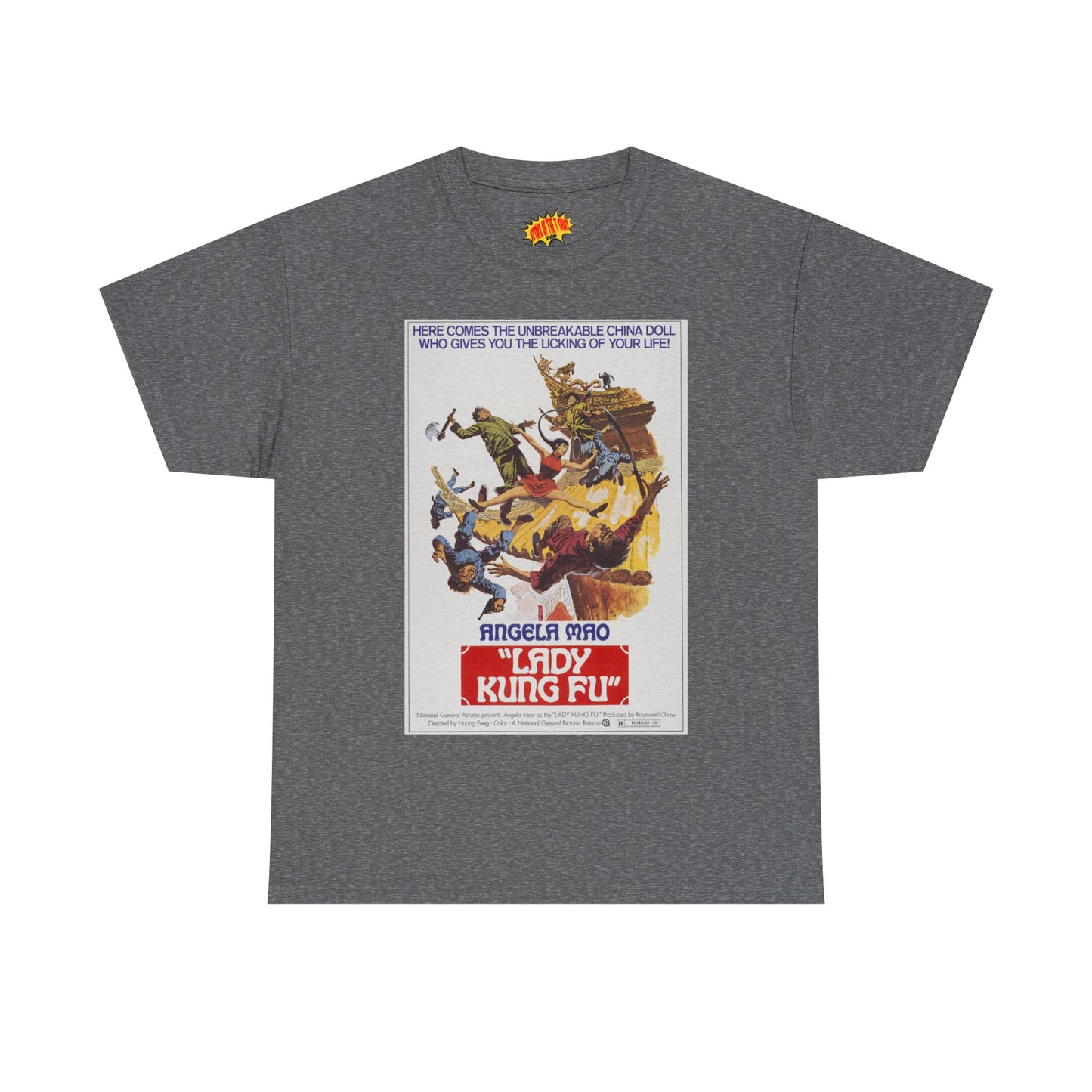 Lady Kung-Fu Movie Poster T-Shirt *Multiple Colors*