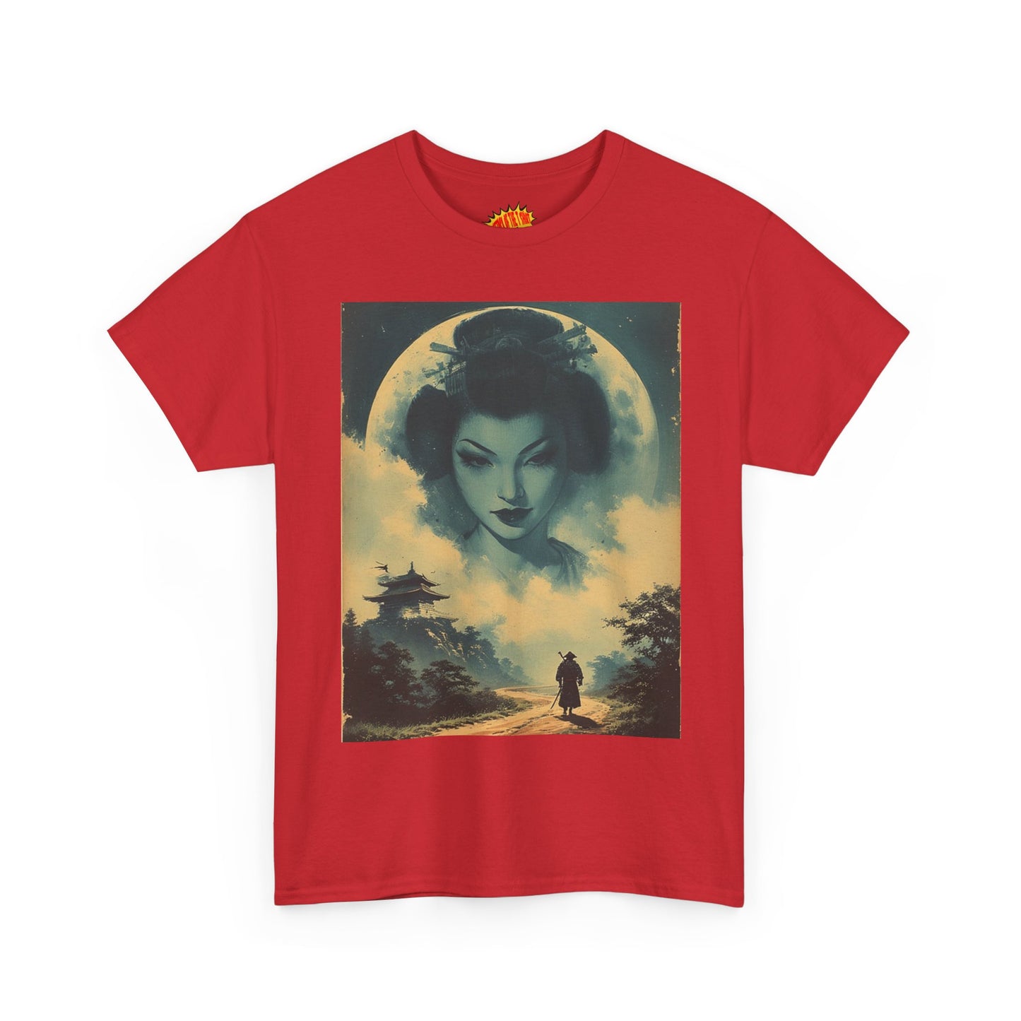 Traveller w/Full Moon Sky Woman T-Shirt *Multiple Colors*