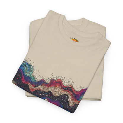 Nebula Space Art Graphic Tee Shirt