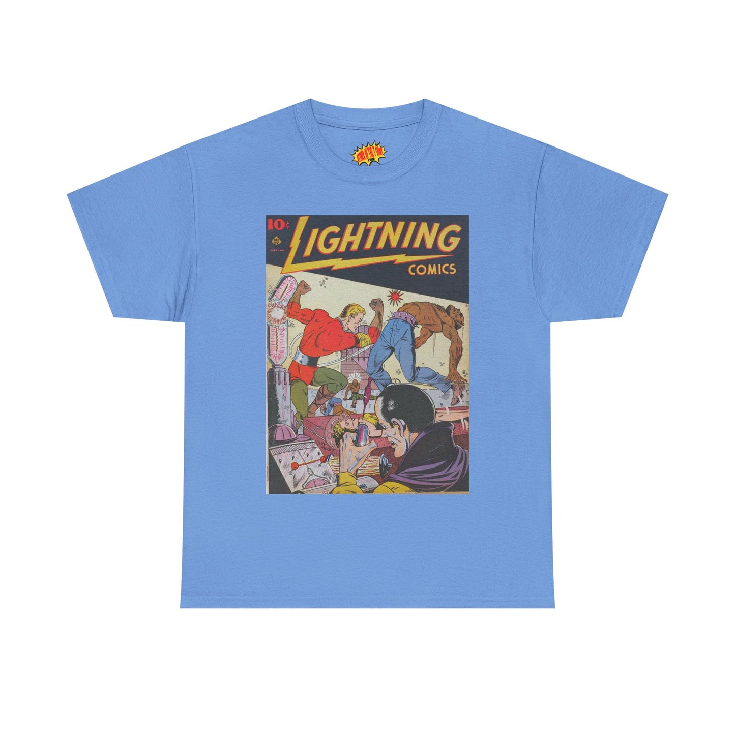 Lightning Comics February Comic Tee Shirt *Multiple Colors*
