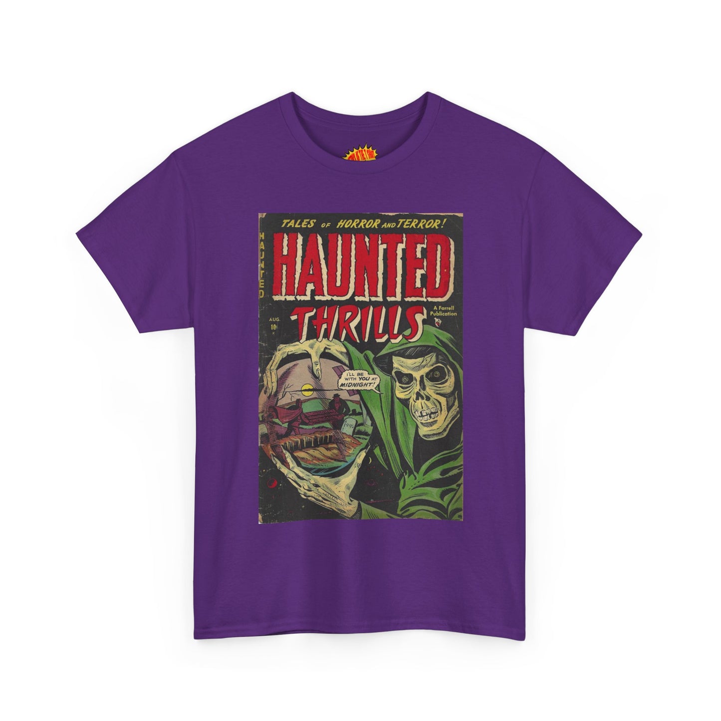 Haunted Thrills August Comic Tee Shirt *Multiple Colors*