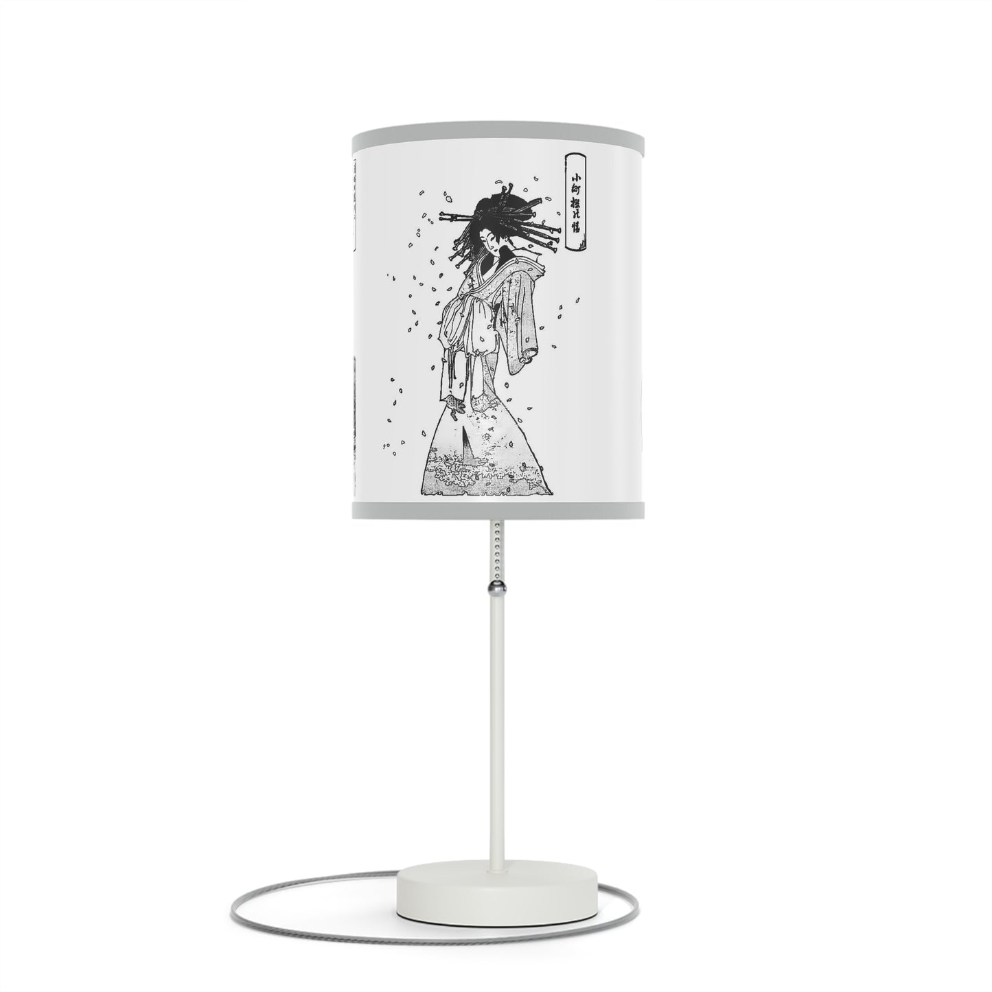 Japanese Woodcut Lamp