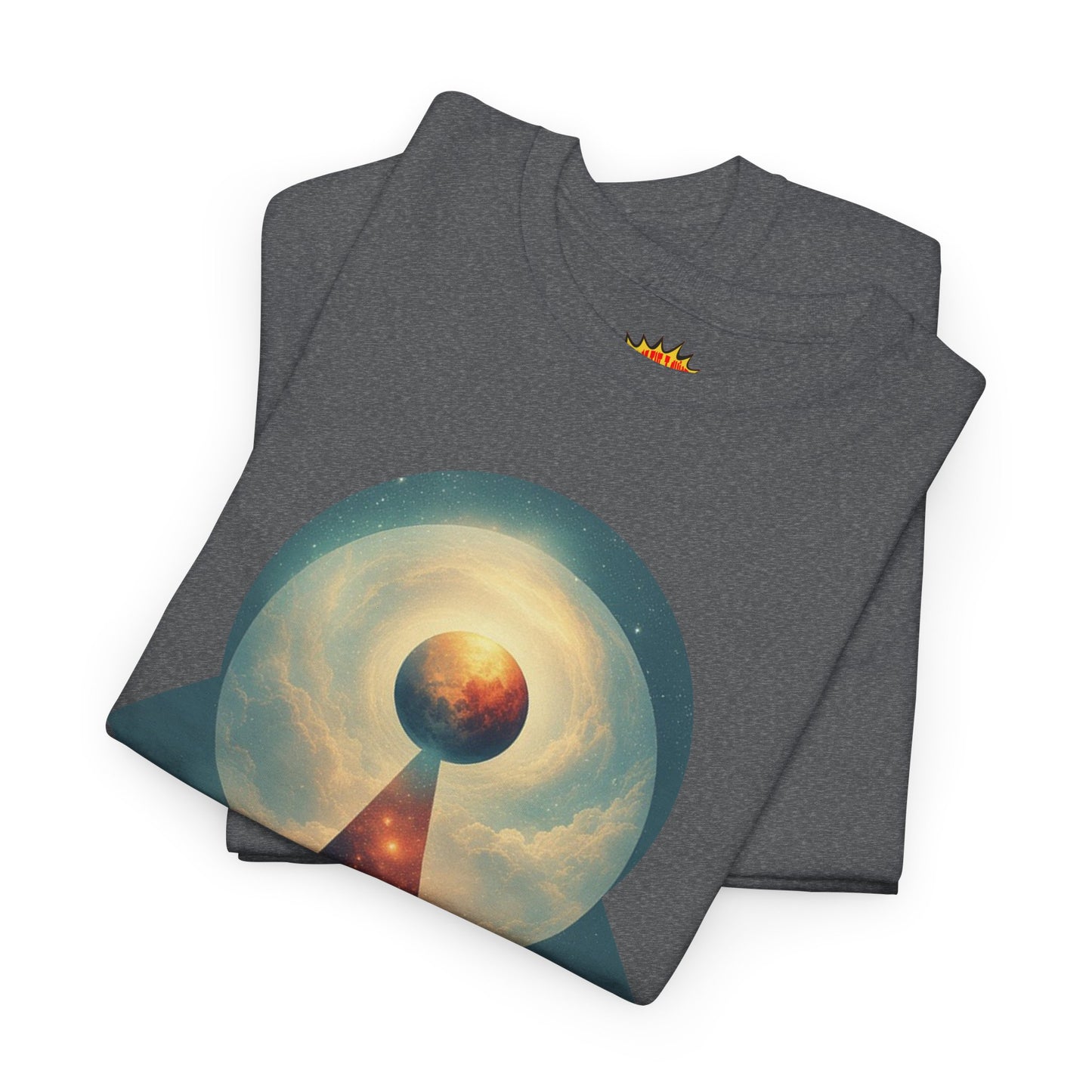 Geometric Galaxy Graphic Space Art Tee Shirt *Multiple Colors*