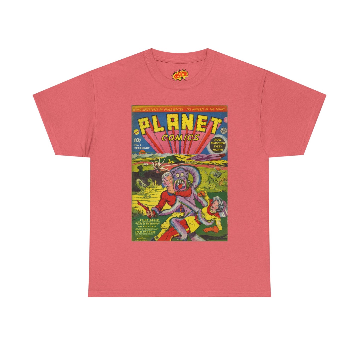 Planet Comics #2 - Heavy Cotton Tee *Light Colors*