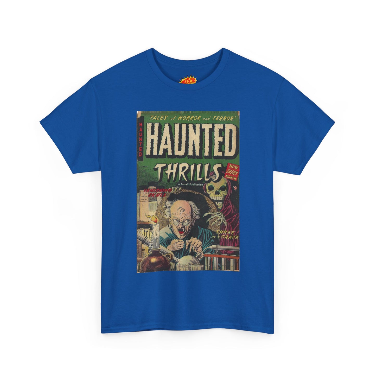 Haunted Thrills April Comic Tee Shirt *Multiple Colors*