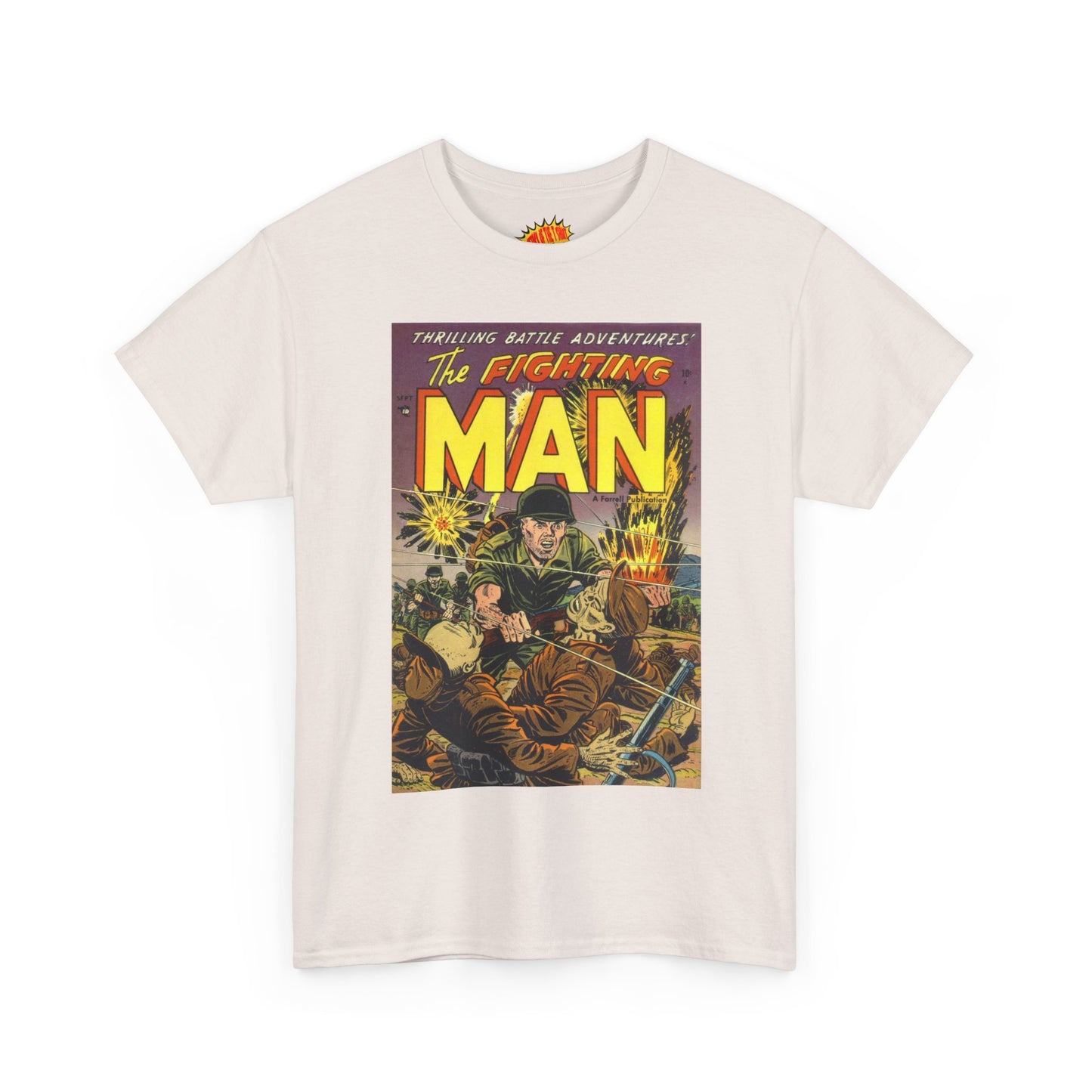 The Fighting Man September Comic Tee Shirt *Multiple Colors*