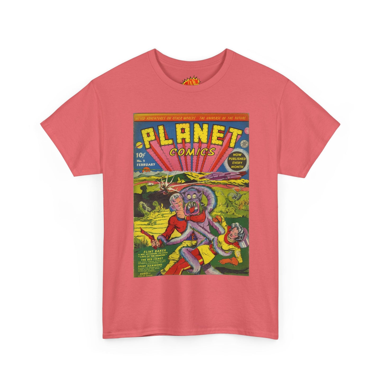 Planet Comics #2 - Heavy Cotton Tee *Light Colors*