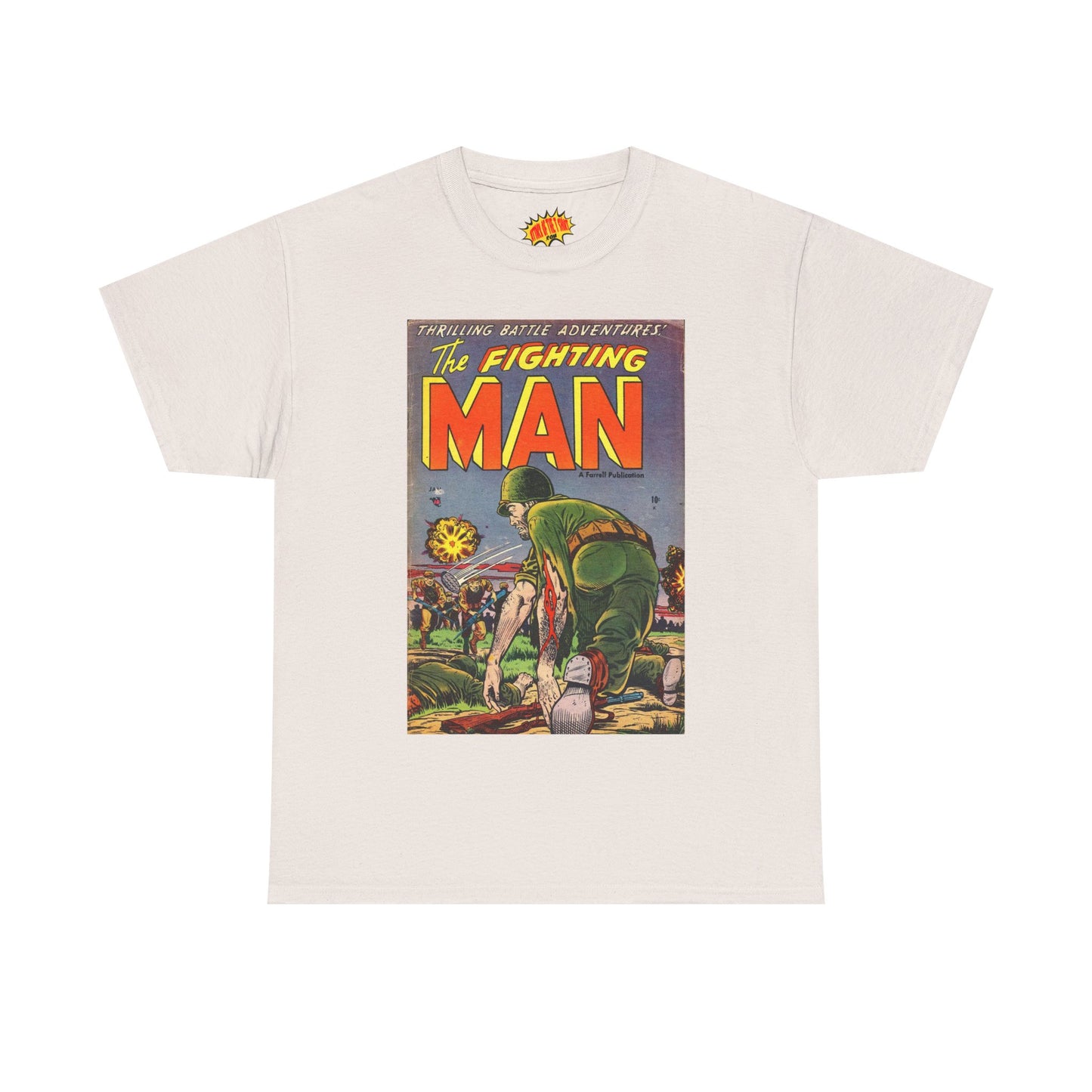 The Fighting Man January Comic Tee Shirt *Multiple Colors*