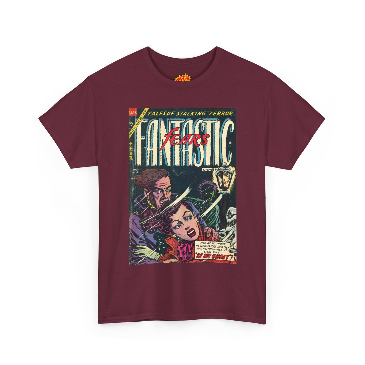 Fantastic Fears July - August Comic Tee Shirt *Multiple Colors*