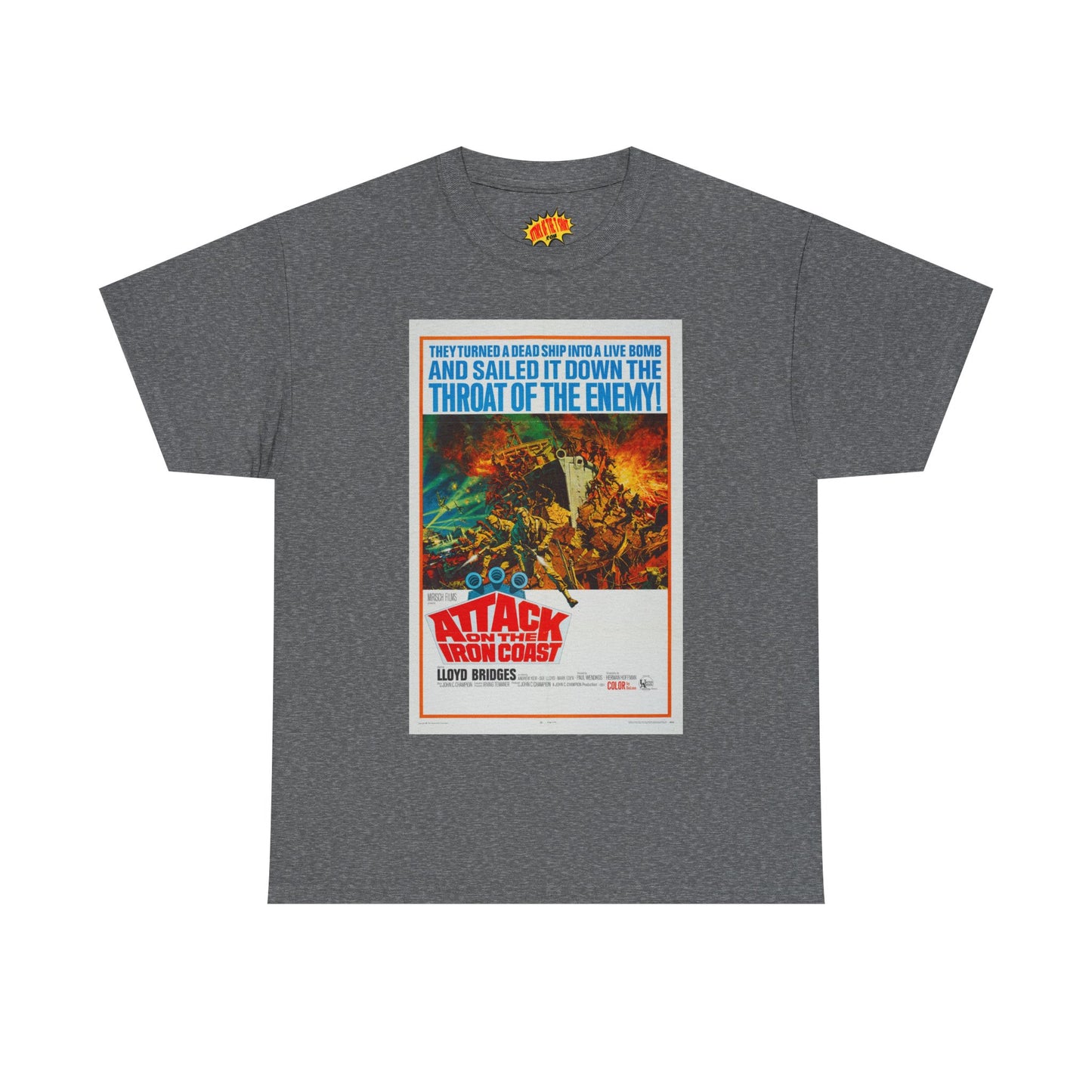 Attack on the Iron Coast Movie Poster T-Shirt *Multiple Colors*