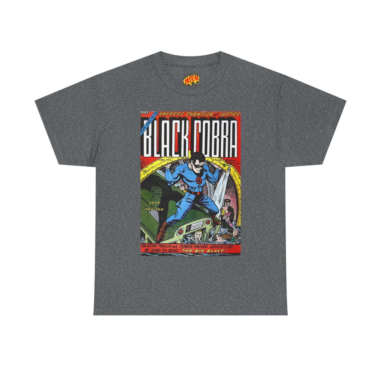Black Cobra December - January Comic Tee Shirt *Multiple Colors*
