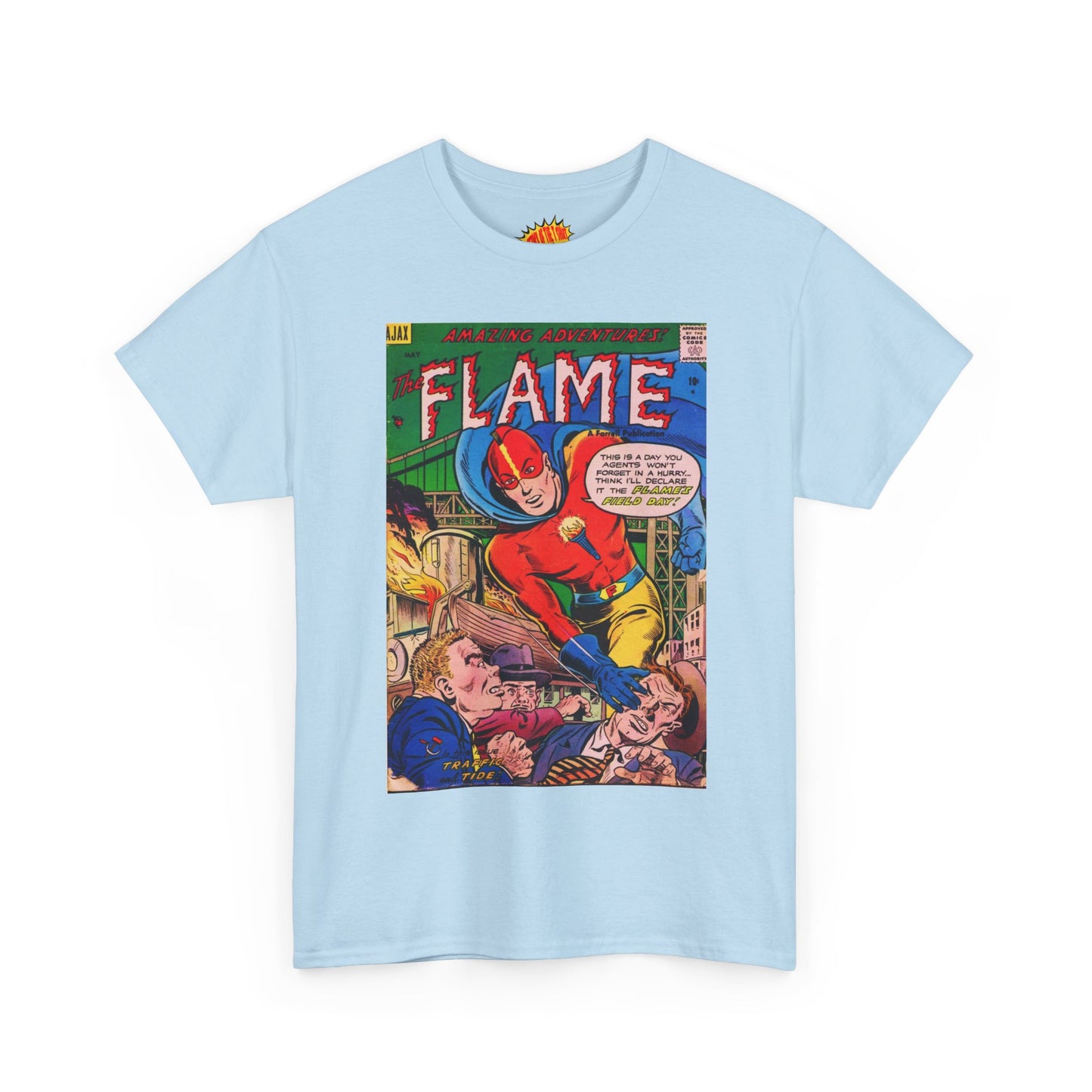 The Flame May Comic Tee Shirt *Multiple Colors*