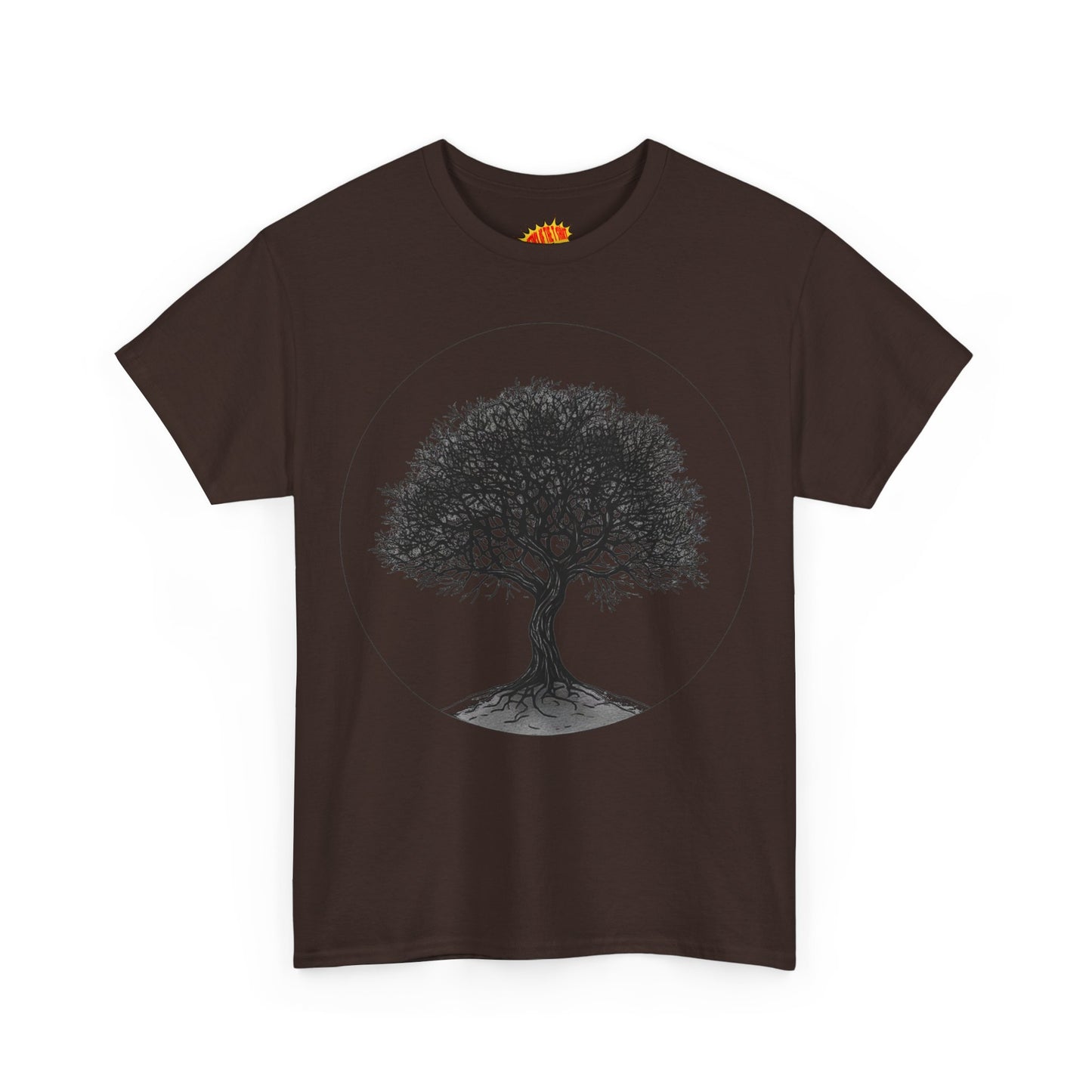 Circle Tree Sketch Drawing Graphic Art Tee Shirt *Multiple Colors*