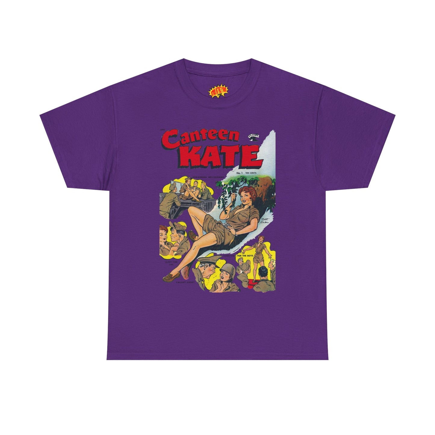 Canteen Kate #1 - Heavy Cotton Tee *Many Sizes and Colors Available*