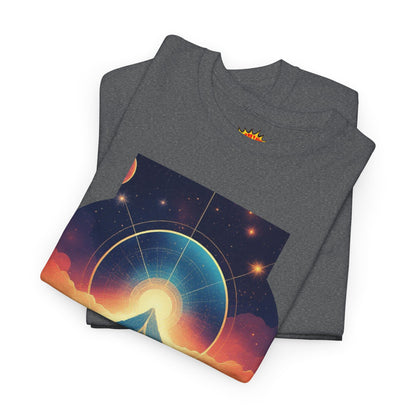 Cosmic Stairway Galaxy Graphic Art Tee Shirt