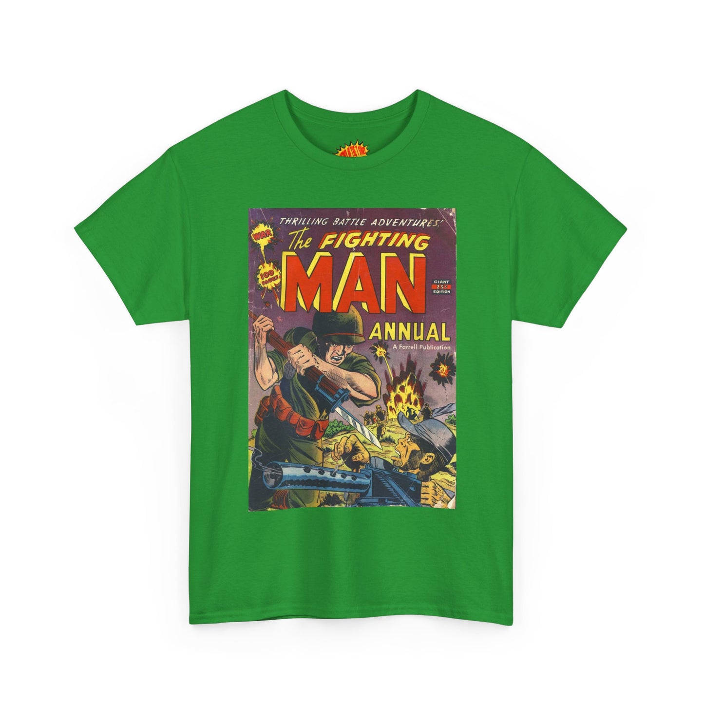 The Fighting Man Annual Comic Tee Shirt *Multiple Colors*