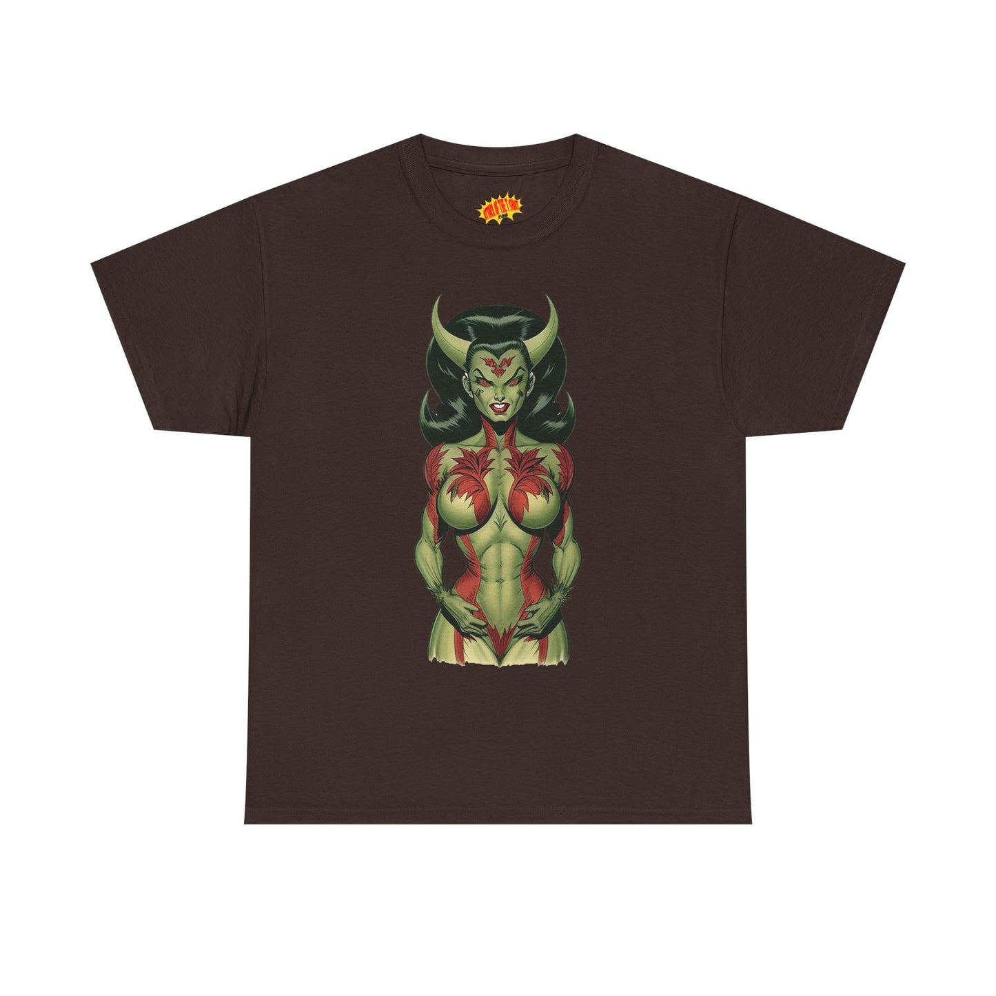 Flower Succubus Devil Fantasy Nature T-Shirt *Multiple Colors*