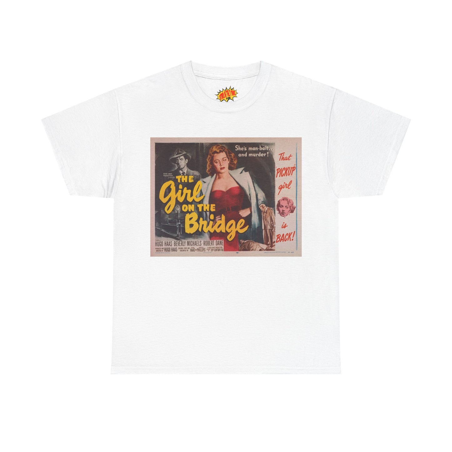 The Girl on the Bridge Movie Poster T-Shirt *Multiple Colors*