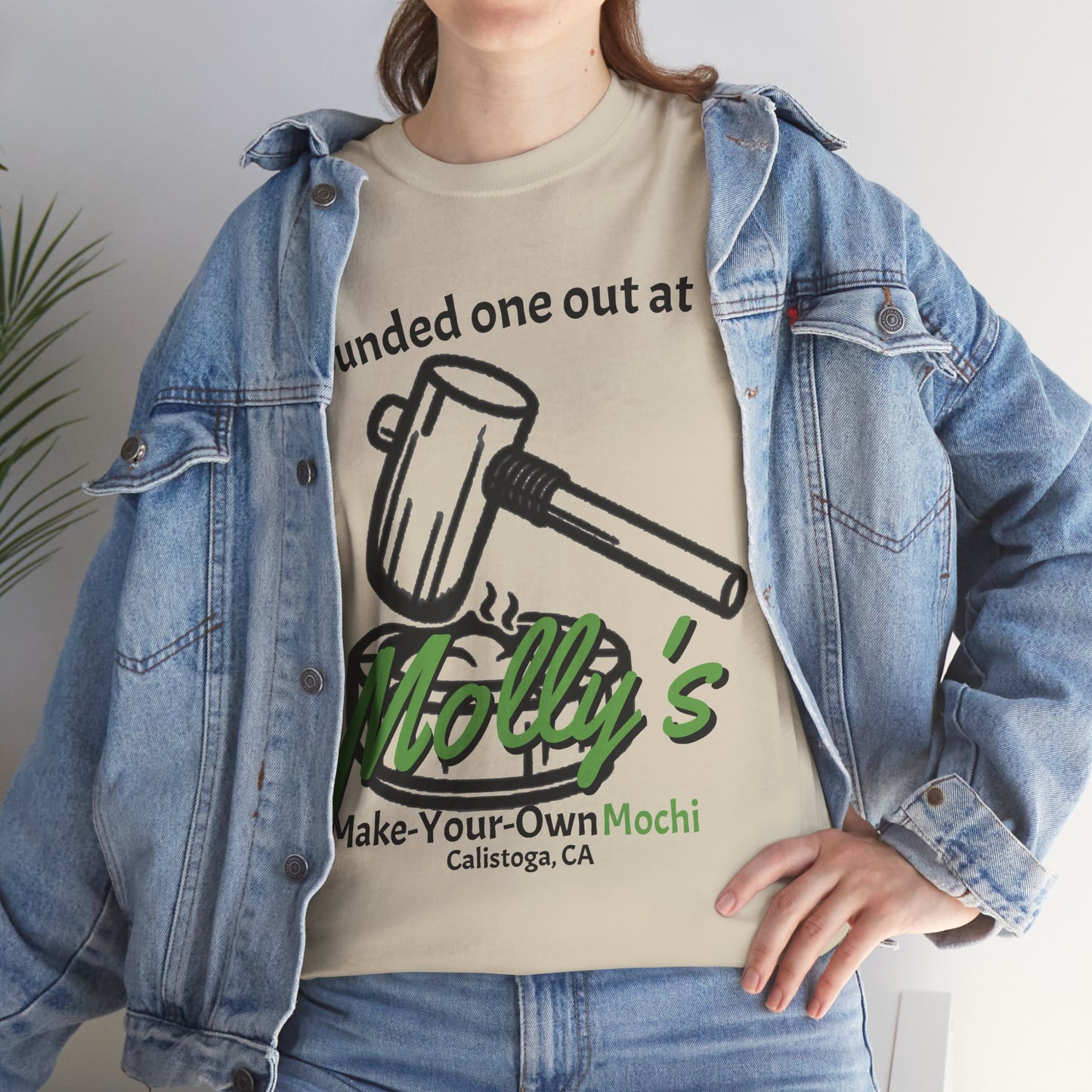 I Pounded One Out at Molly's Make-Your-Own Mochi Tee Shirt