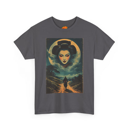 Walking Samurai w/Geisha Moon T-Shirt