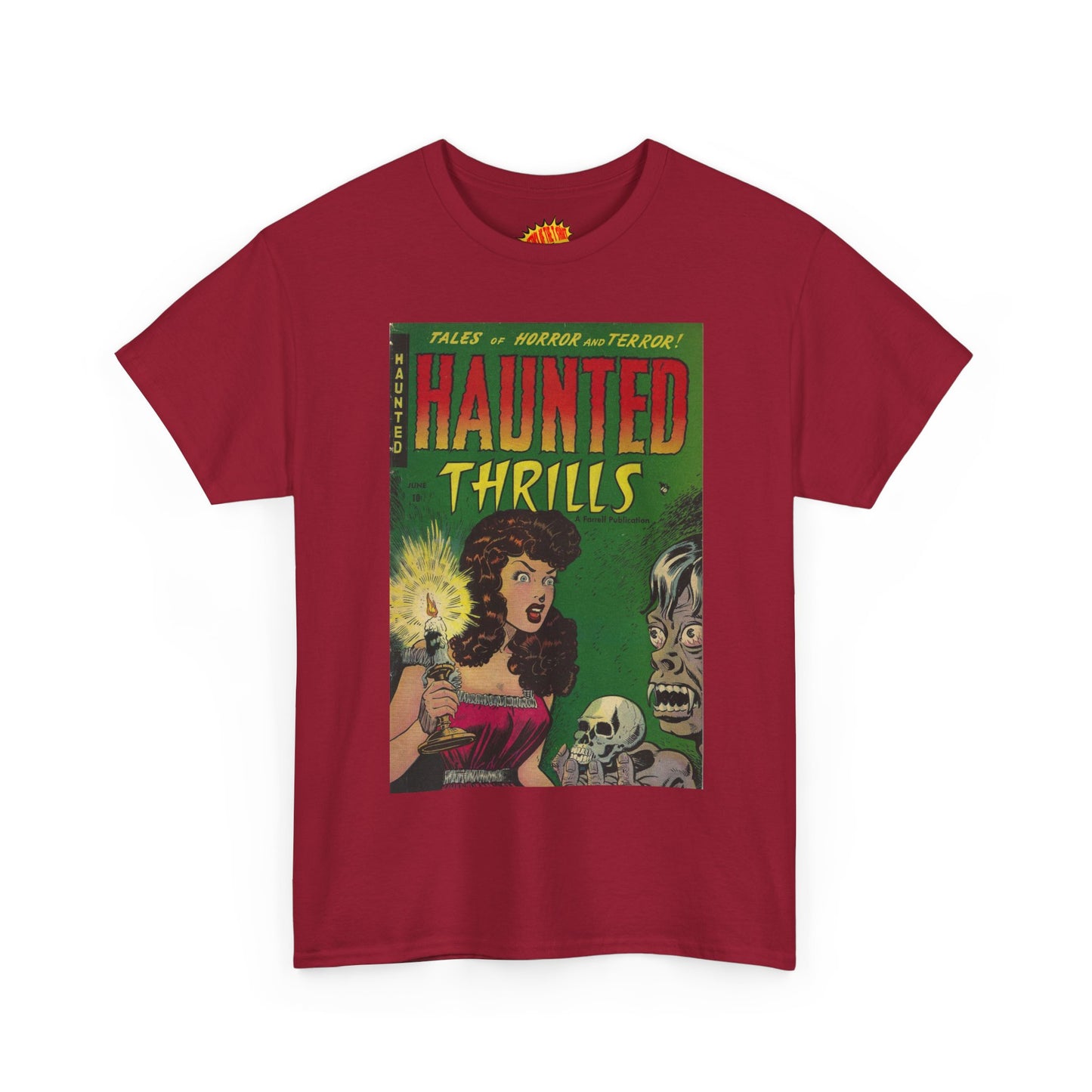 Haunted Thrills June Comic Tee Shirt *Multiple Colors*