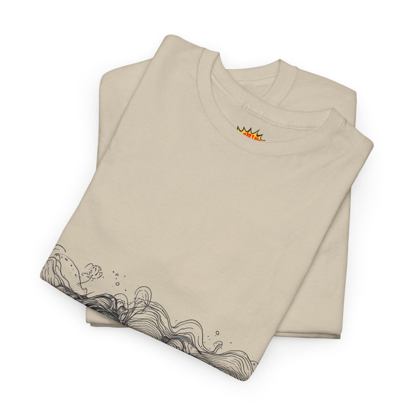 Line Drawing Graphic Art Tee Shirt *Multiple Colors*
