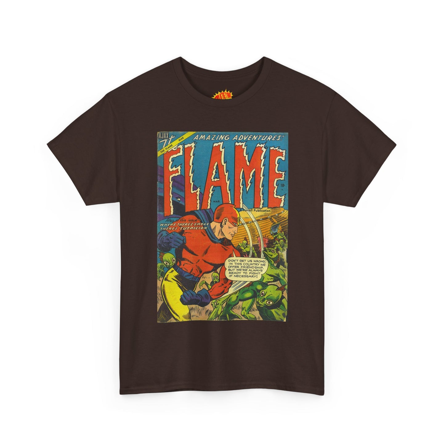 The Flame March Comic Tee Shirt *Multiple Colors*
