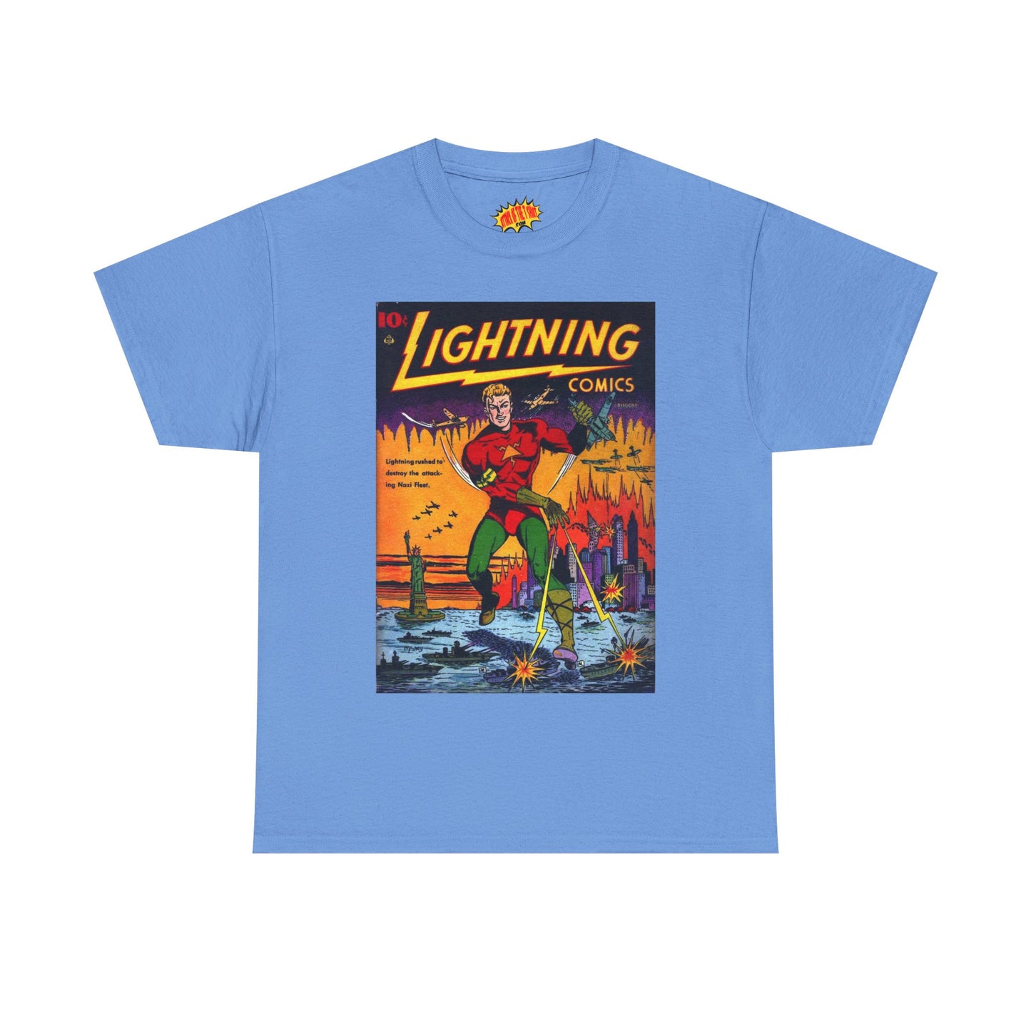 Lightning Comics August Comic Tee Shirt *Multiple Colors*