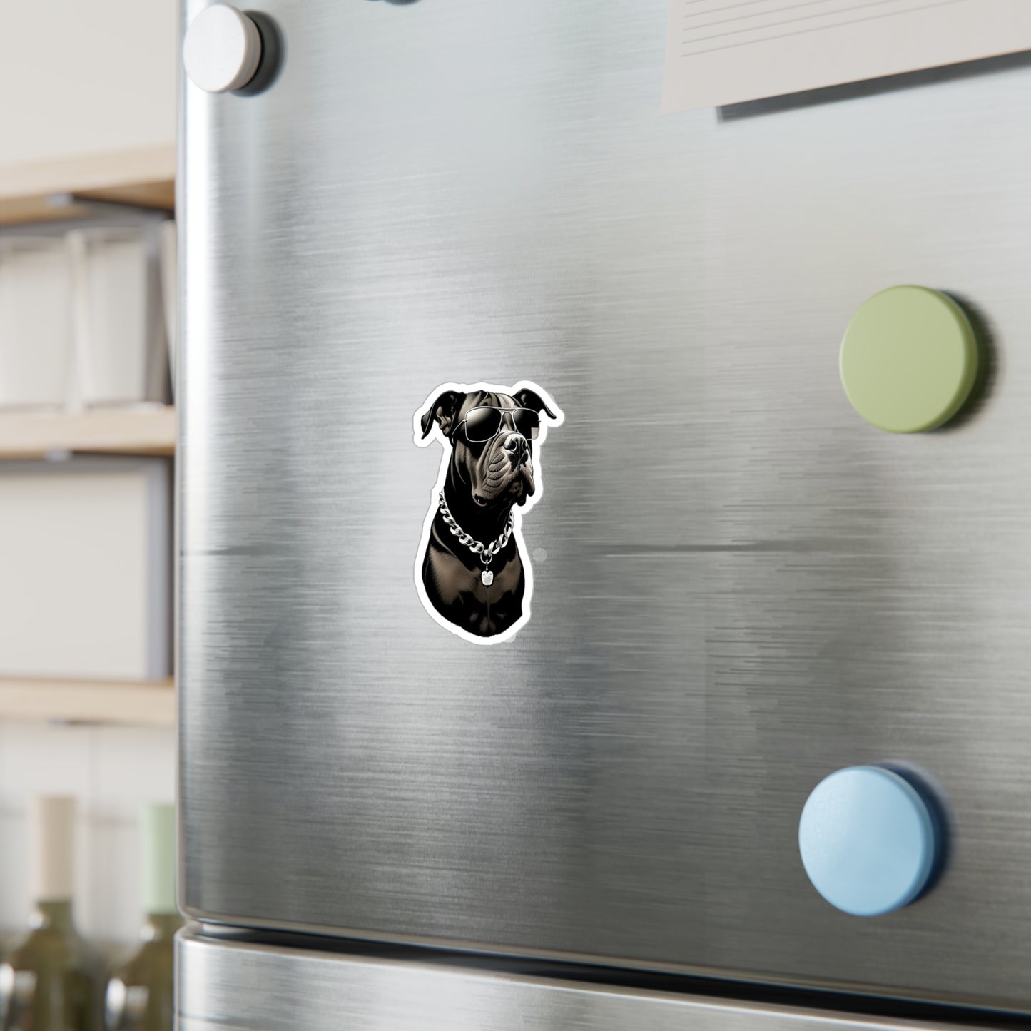 Dog with Sunglasses Durable Vinyl Decal Sticker