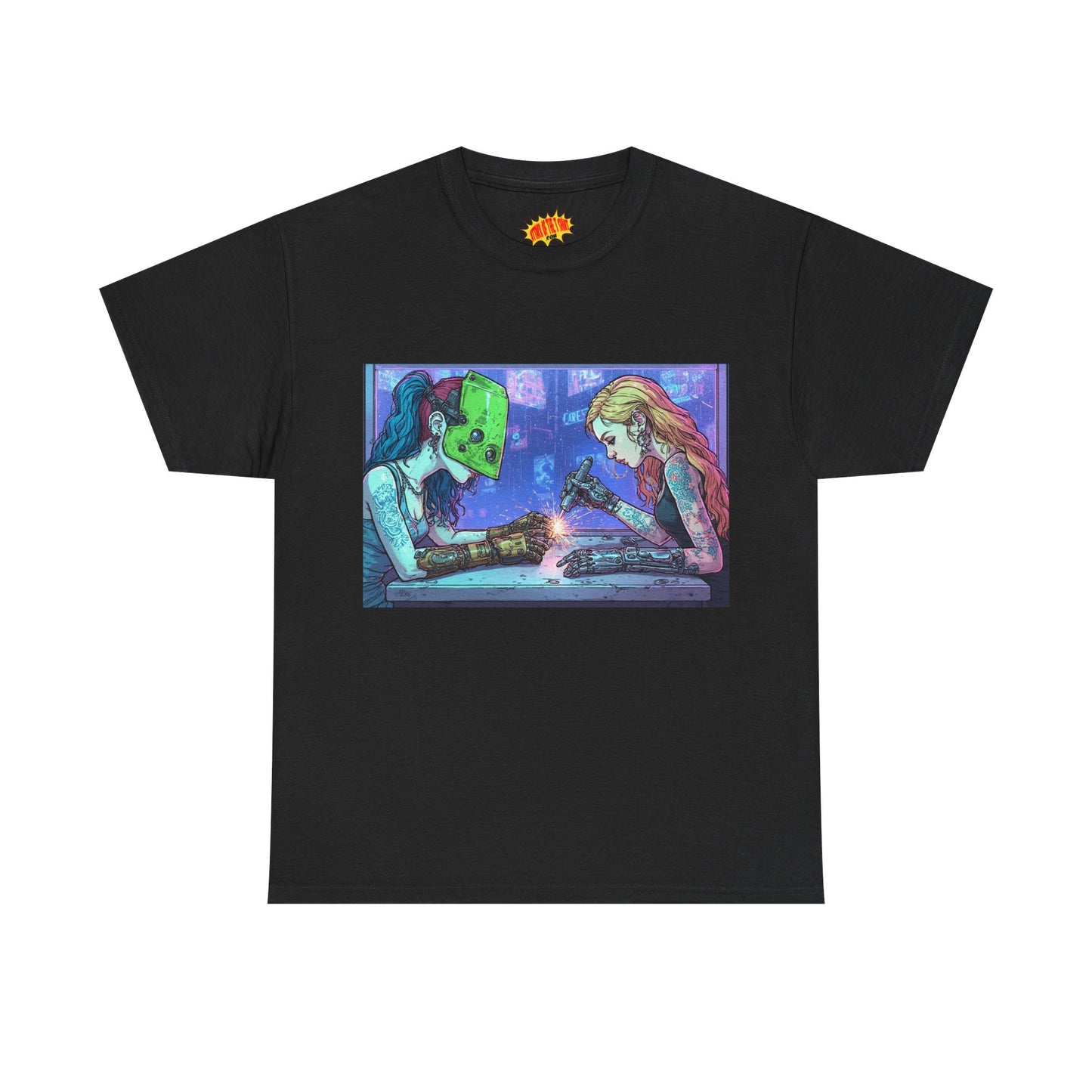Robot Hands Manicure Cyberpunk T-Shirt *Multiple Colors*