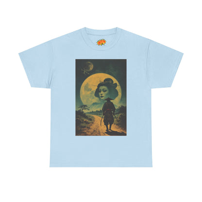 Samurai w/Double Moon Woman T-Shirt