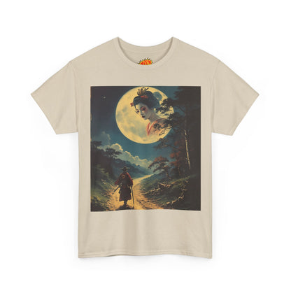 Travelling Samurai w/Full Moon Geisha T-Shirt