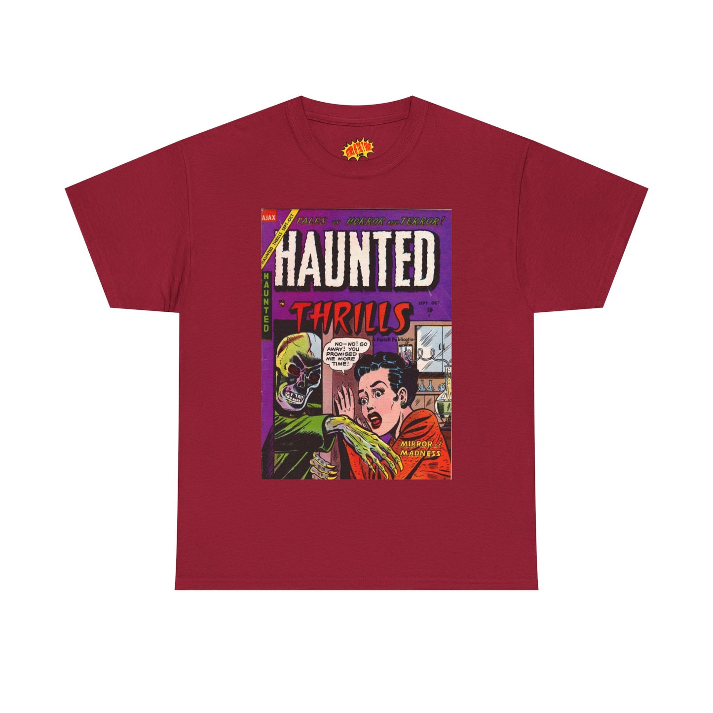 Haunted Thrills September - October Comic Tee Shirt *Multiple Colors*